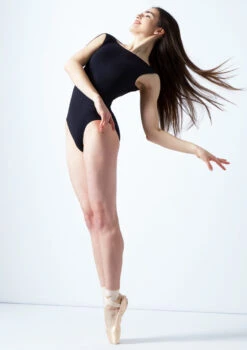 Move Dance Kendall Boatneck Low Back Leotard -Capezi Dance Wear Shop mol0261 blk front 1 99193.1678884064