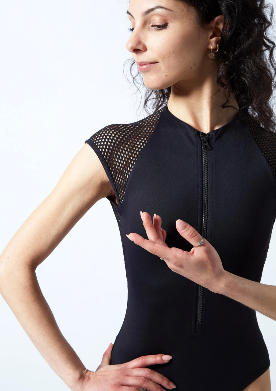 Move Dance Azealia Cap Sleeve Leotard 10 Move Dance Azealia Cap Sleeve Leotard - Image 10