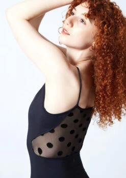 Move Dance Matilda Camisole Leotard 10 Move Dance Matilda Camisole Leotard -Capezi Dance Wear Shop mol0660 black close up back 1 97606.1678884280