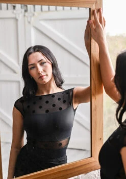 Move Dance Seraphina Cap Sleeve Leotard -Capezi Dance Wear Shop mol0661 black front 5 18017.1690548716