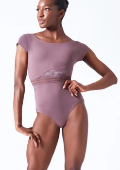 Move Dance Kalpana Cap Sleeve Leotard -Capezi Dance Wear Shop mol0670 orchid pink front t 00468.1698711846
