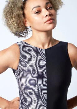 Move Dance Zeba Leotard Bodysuit - Dimensions 9 Move Dance Zeba Leotard Bodysuit - Dimensions -Capezi Dance Wear Shop mol0903 dim close up front 1 23521.1678884336