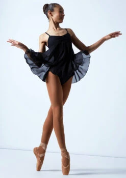 Move Dance Myla Skirted Leotard 13 Move Dance Myla Skirted Leotard -Capezi Dance Wear Shop mol5158 black front 1 22209.1678884429