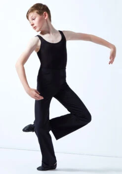 Move Dance Boys Jazz Pants -Capezi Dance Wear Shop mol5247 black front 3 15099.1678884569