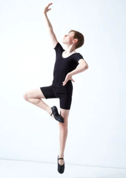 Move Dance Boys Louie Leotard -Capezi Dance Wear Shop mol5255 black front 2 96804.1678884452