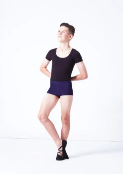 Move Dance Boys Louie Leotard -Capezi Dance Wear Shop mol5255 black front 3 91341.1691198362