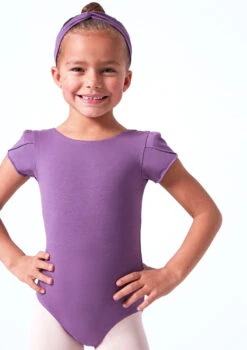Move Dance Macey Girls Leotard -Capezi Dance Wear Shop mol5503 dusky grape close up front 35018.1684798995