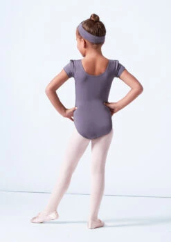 Move Dance Macey Girls Leotard -Capezi Dance Wear Shop mol5503 steel grey back 1 84912.1684799007