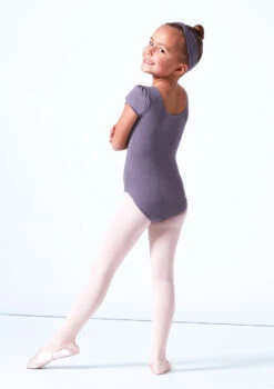 Move Dance Macey Girls Leotard -Capezi Dance Wear Shop mol5503 steel grey back 2 87785.1684798995