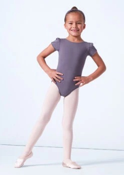 Move Dance Macey Girls Leotard -Capezi Dance Wear Shop mol5503 steel grey front 1 48738.1684798995