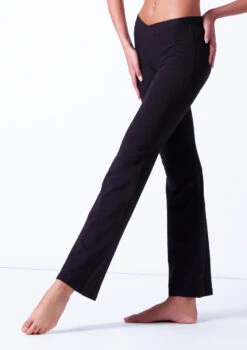 Move Dance Robyn Jazz Pant -Capezi Dance Wear Shop mop0002 black front t 63016.1694685521