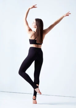 Move Dance Yana Stirrup Leggings -Capezi Dance Wear Shop mop0005 black back 1 75482.1678884501