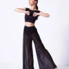 Move Dance Grace Long Mesh Trousers
