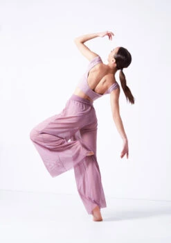 Move Dance Grace Long Mesh Trousers -Capezi Dance Wear Shop mop0037 frenchmauve back 96408.1681806908