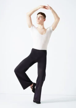 Move Dance Mens Jazz Pants -Capezi Dance Wear Shop mop1000 black front 2 47206.1678884565