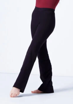 Move Dance Robyn Kids Jazz Pants -Capezi Dance Wear Shop mop5002 black front t 39419.1695433072