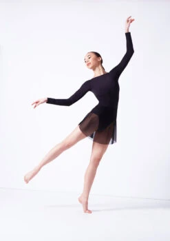 Move Dance Wren Mini Ballet Skirt -Capezi Dance Wear Shop mor0029 black front 1 53367.1681806918