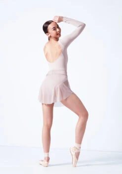 Move Dance Wren Mini Ballet Skirt -Capezi Dance Wear Shop mor0029 latte back 22905.1681806918