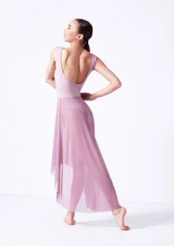 Move Dance Valerie High Low Skirt -Capezi Dance Wear Shop mor0035 frenchmauve back 2 96827.1681806947
