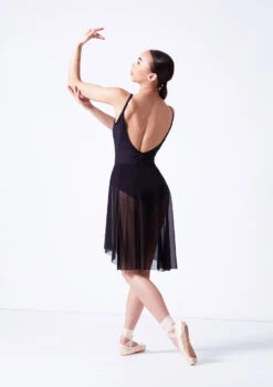Move Dance Leilani High Low Skirt -Capezi Dance Wear Shop mor0036 black black 89856.1681806947