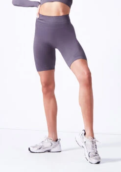 Move Dance Pippa Seamless Shorts -Capezi Dance Wear Shop mor0504 sharkgrey front t 42332.1698711860