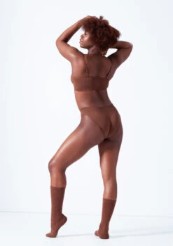 Move Dance Annie Seamless Brief - 2 Pack -Capezi Dance Wear Shop mor0507 coffee back 14027.1676074659