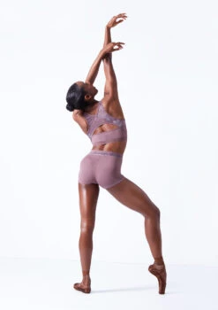 Move Dance Lotus Dance Shorts -Capezi Dance Wear Shop mor0643 orchid pink back 93770.1683070395