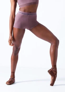 Move Dance Lotus Dance Shorts -Capezi Dance Wear Shop mor0643 orchid pink front t 89081.1690450600