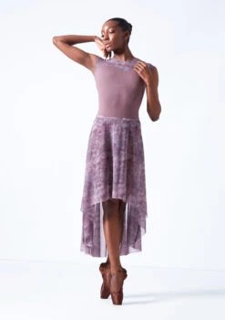 Move Dance Yeraz High Low Skirt -Capezi Dance Wear Shop mor0647 orchid pink front 1 67093.1683070414