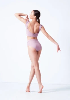 Move Dance Jessie Dance Briefs -Capezi Dance Wear Shop mor0813 frenchmauve back 51767.1681806956