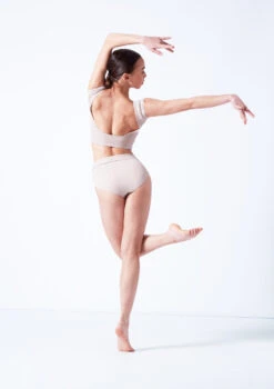 Move Dance Jessie Dance Briefs -Capezi Dance Wear Shop mor0813 latte back 51548.1681806956
