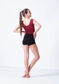 Move Dance Avie Teen Dance Short -Capezi Dance Wear Shop mor5009 black back 77247.1689206464