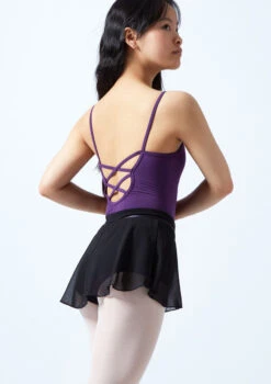 Move Dance Adeline Teen Skirted Short -Capezi Dance Wear Shop mor5015 black back 1 26211.1695433072