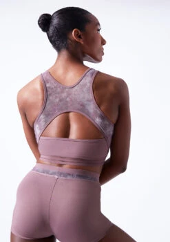 Move Dance Sovanna Crop Top 14 Move Dance Sovanna Crop Top -Capezi Dance Wear Shop mos0601 orchid pink close up back 05730.1683070427