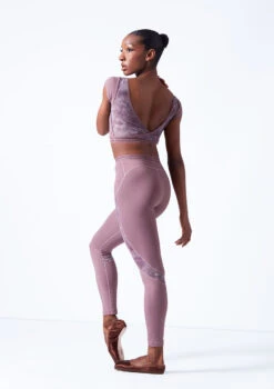 Move Dance Priya Dance Leggings -Capezi Dance Wear Shop mos0603 orchid pink back 79711.1683070158