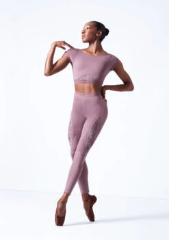 Move Dance Zorya Cap Sleeve Crop Top 12 Move Dance Zorya Cap Sleeve Crop Top -Capezi Dance Wear Shop mos0603 orchid pink front 1 95380.1683070441