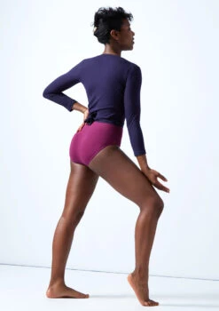Move Dance Kimi Ballet Wrap -Capezi Dance Wear Shop moz001 navy back 1 70718.1678884888