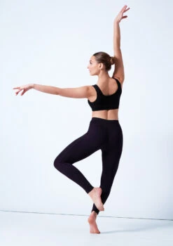 Move Dance Katie Bra Top -Capezi Dance Wear Shop moz0227tur black back 2 56460.1678884894