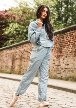 Move Dance Regina Heat Retention Jacket -Capezi Dance Wear Shop moz0400 blue front 71825.1678884933