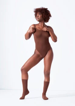 Move Dance Serena Seamless Bodysuit 26 Move Dance Serena Seamless Bodysuit -Capezi Dance Wear Shop moz0510 coffee front 1 14091.1676074695
