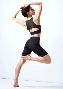 Move Dance Janelle Crop Top -Capezi Dance Wear Shop moz0630 black back 1 41629.1678885069