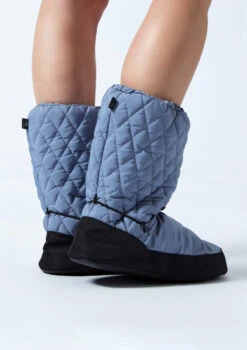 Move Dance Willow Warm Up Booties -Capezi Dance Wear Shop moz0901 paleblue back 1 31720.1678885135