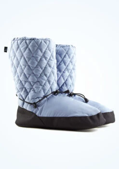 Move Dance Willow Warm Up Booties -Capezi Dance Wear Shop moz0901 paleblue front 3t 55260.1696635968
