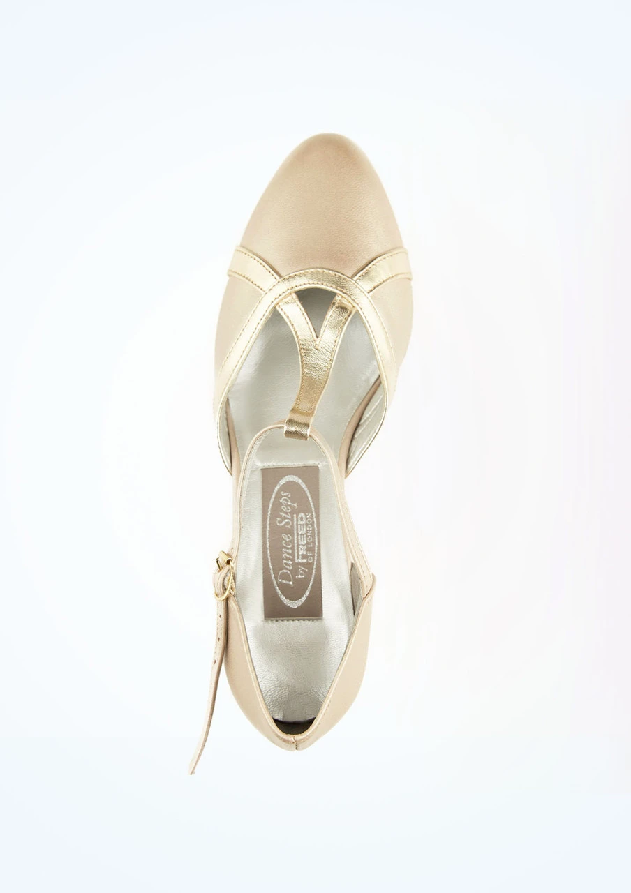 Freed Nancy Ballroom & Latin Shoe 1.65" - Champagne 2 Freed Nancy Ballroom & Latin Shoe 1.65" - Champagne - Image 2
