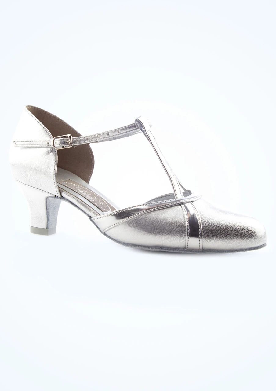 Freed Nancy Ballroom & Latin Shoe 1.65"- Silver 4 Freed Nancy Ballroom & Latin Shoe 1.65"- Silver - Image 4