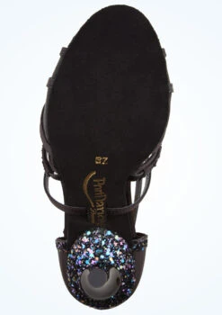 Port Dance Rhian Dance Shoe 3" -Capezi Dance Wear Shop pd800rhian blk bottom 1 51893.1678885255