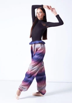 So Danca Dream Warm Up Pants -Capezi Dance Wear Shop rde2410 navy front 4 35889.1698711920