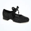 Bloch Glitter Low Heel Tap Shoe - Black
