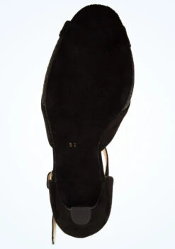 Merlet Saphir Ballroom & Latin Shoe 2.5" -Capezi Dance Wear Shop saphir1404085 blk bottom 1 24625.1678928293