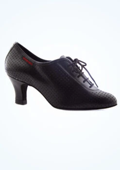 Supadance Ladies Lace Up Teaching And Practice Dance Shoes- 2" 7 Supadance Ladies Lace Up Teaching And Practice Dance Shoes- 2" -Capezi Dance Wear Shop sd1025 blk main 1t 20441.1695685139